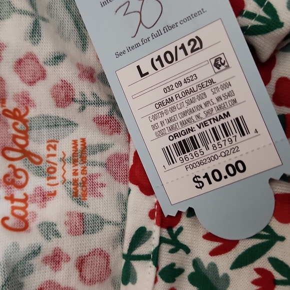 2 NWT Cat & Jack girl's Back to school dresses - Picture 8 of 8